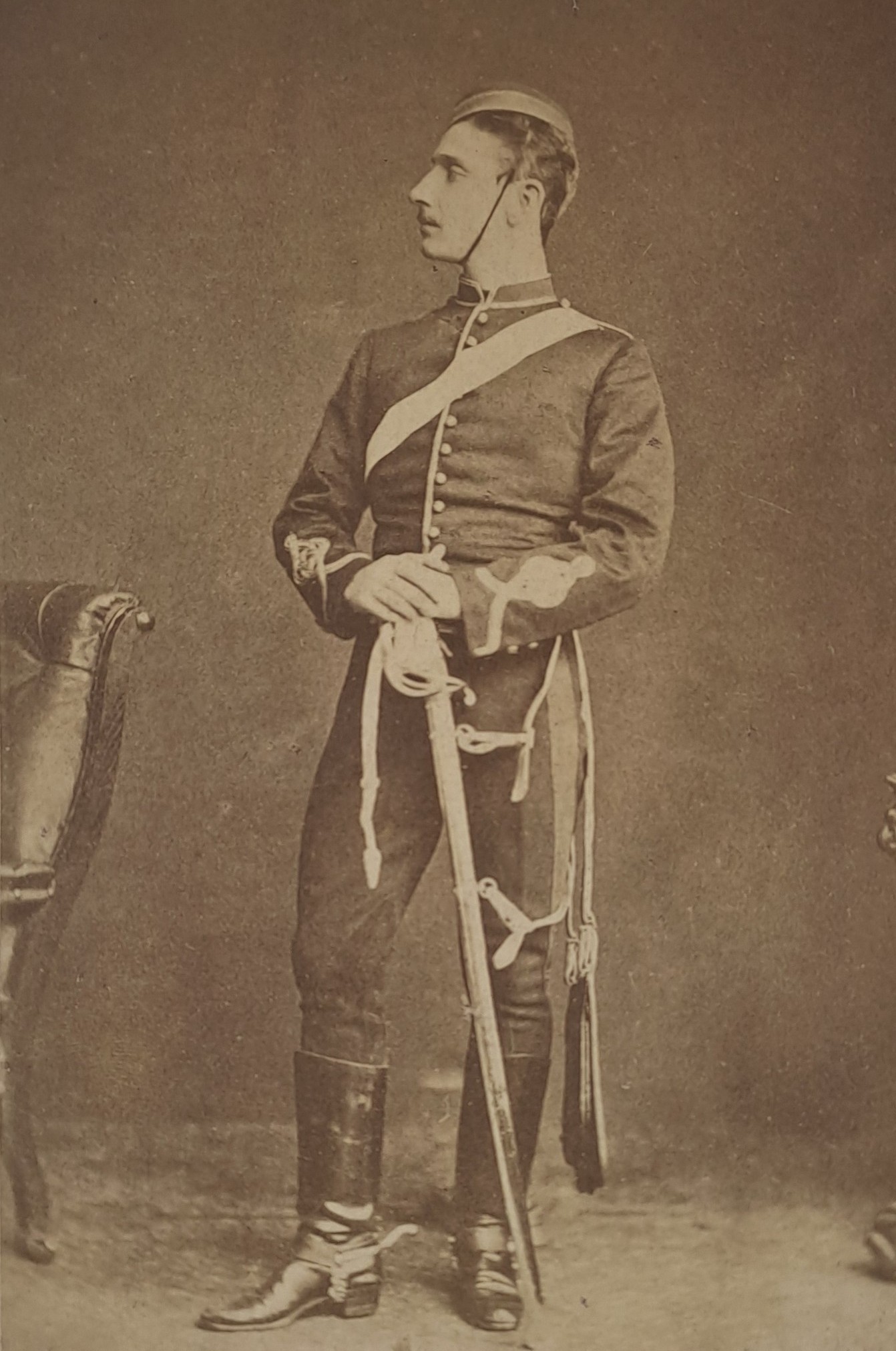 Le Prince Impérial en uniforme de cadet de Woolwich